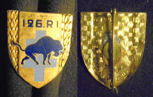 Insigne militaire 126 - insigne, –