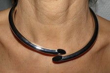 Superbe collier Argent Massif