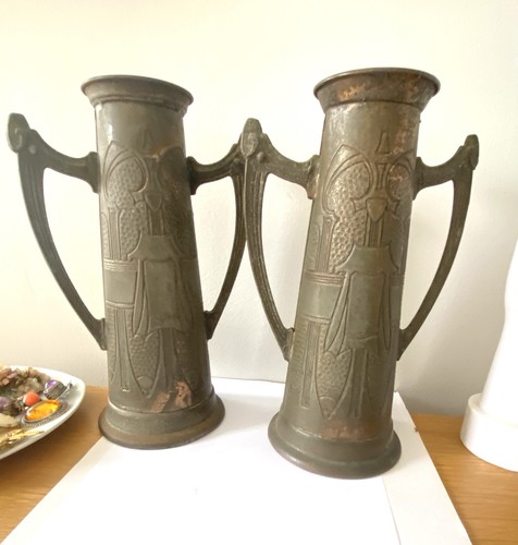 Paire vase art nouveau - de,