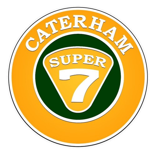 Caterham super sticker - super,