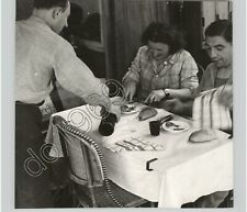 Mme Barlou, Restaurant Owner & Staff Take Dinner c.1950s Press Photo Carl Perutz