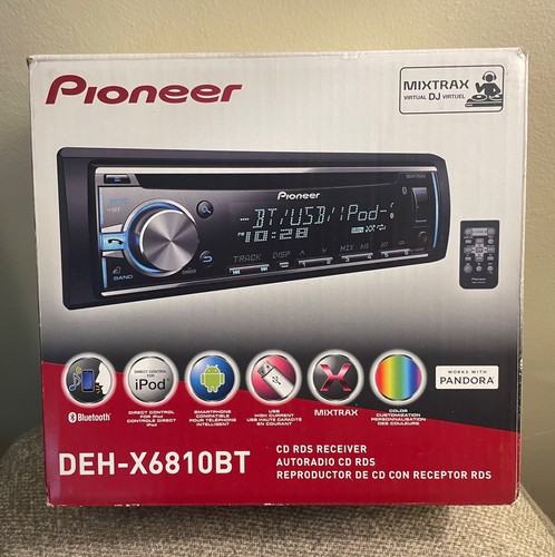 Pioneer deh x6810bt single - single, din