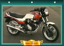 Fiche Moto : HONDA CBX 550 F2