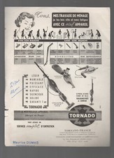 advertising old papers: vacuum cleaner TORNADO (P49908)