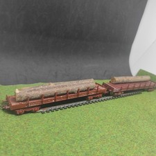 Jouef HO 2 wagons plats à