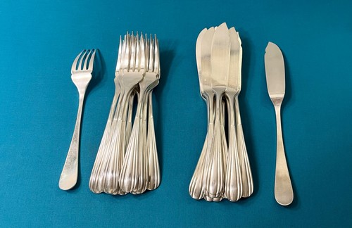 Fish cutlery christofle - 12,