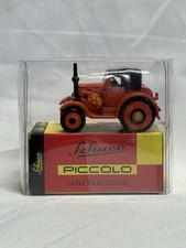 SCHUCO PICCOLO 01605 LANZ EILBULLDOG WITH SOFT TOP TRACTOR ORANGE
