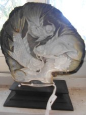 nacre sculptè carpe koi  collection 