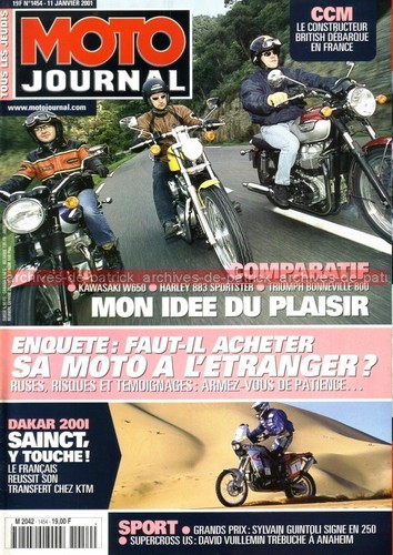 Moto journal 1454 essai - 1454,