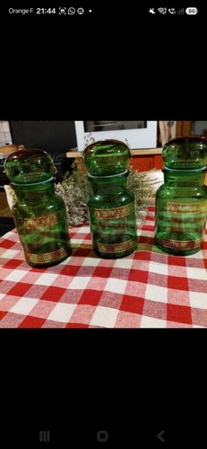 Pot bocal verre - pot, vintage