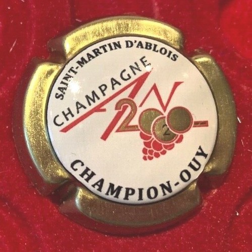 Capsule champagne 2020 - capsule,