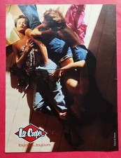 PRESS AD: LEE COOPER 3 Sexy Girls Jeans Clothing - 1986