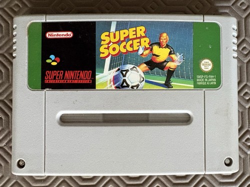 Super soccer nintendo - super,