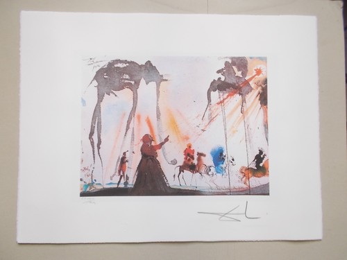 Lithographie salvador dali - lithographie,