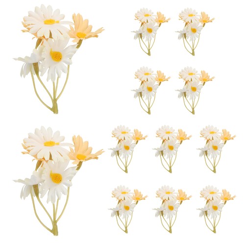 12pcs fleur marguerite - fleur,