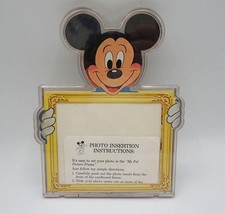 Cadre Photo Acrylique Transparent Mickey Mouse Walt Disney États-Unis Pour 4x5
