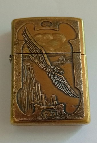 Vintage rare zippo 1996 all - vintage,