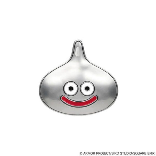 Dragon quest pins metal - quest, slime