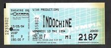 RARE / CONCERT TICKET - INDOCHINA: LIVE IN PARIS (FRANCE) 1994