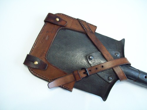 Militaria ww1 étui cuir porte - militaria,