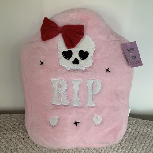 Dead cute coussin peluche - dead, rose