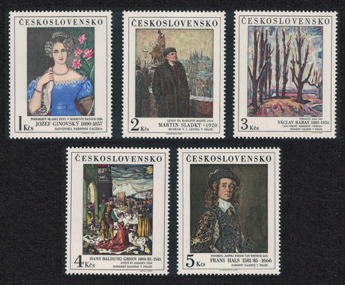 Czechoslovakia art paintings - czechoslovakia,