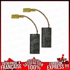 2 CHARBON MOTEUR ÉLECTRIQUE