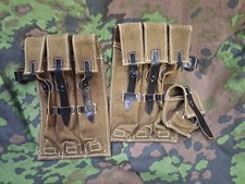  MP 40 Paire de porte-chargeurs pour PM MP 40 ( ou MP 38 ) MILITARIA WW2  