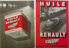 RENAULT HUILE SPORT PHOTO DE