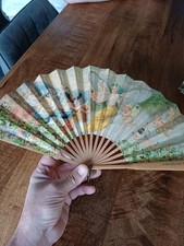 Ancien éventail Publicitaire
