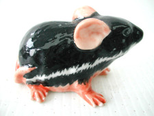 KLIMA L738 Miniature statuette en porcelaine - RAT SOURIS N°3 MOUSE