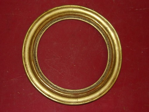 Cadre rond époque 19ème en - cadre, rond,