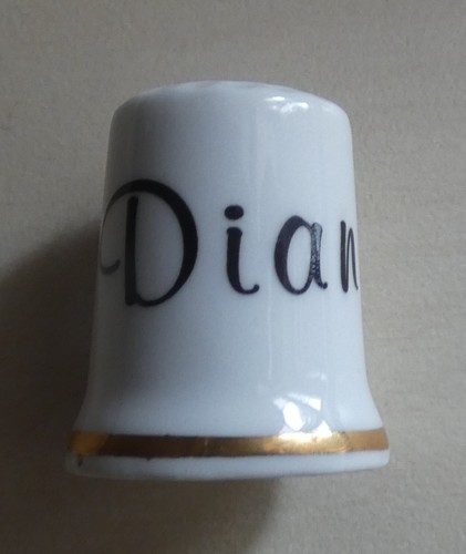 Dé coudre porcelaine - dé,