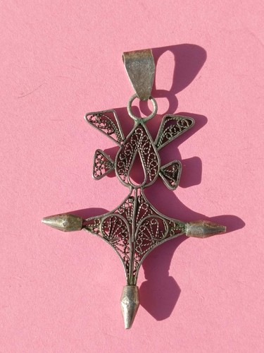 Ancien bijou pendentif - ancien,
