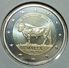 2 euro Malte 2025 bœuf