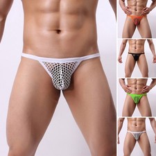 Hommes Sexy Voile String