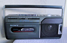 Radio cassette corder noir