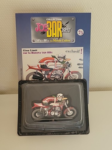 Figurine moto joe bar team - moto,