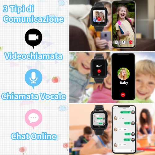Montre connectée enfants - connectée, 4g