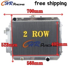 For Ford Courier Mazda B-Series Bravo B2600/B2200 1981-1992 Alloy Radiator MT