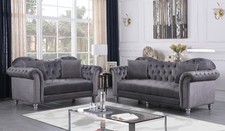 Canapé Chesterfield en