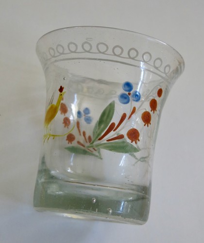 Verre gobelet normand - verre, ancien