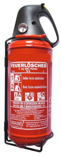2kg abc poudre extincteur - 2kg,
