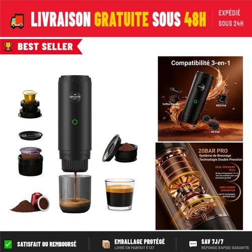 Machine café portable en - portable, 3