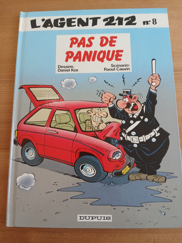 Agent 212 pas de - bd, n°8