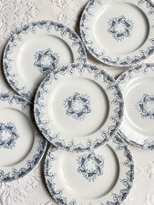 6 Assiettes à Dessert Terre