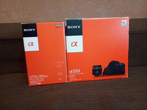 Sony alpha a550 reflex - alpha,