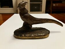 Petit bronze animalier figurant un faisan - 20° -