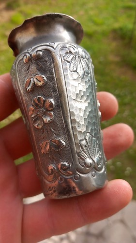 Vase etain art - etain,