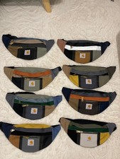 Sac banane patchwork style Carhartt, modèle rare et tendance, parfait pour un...